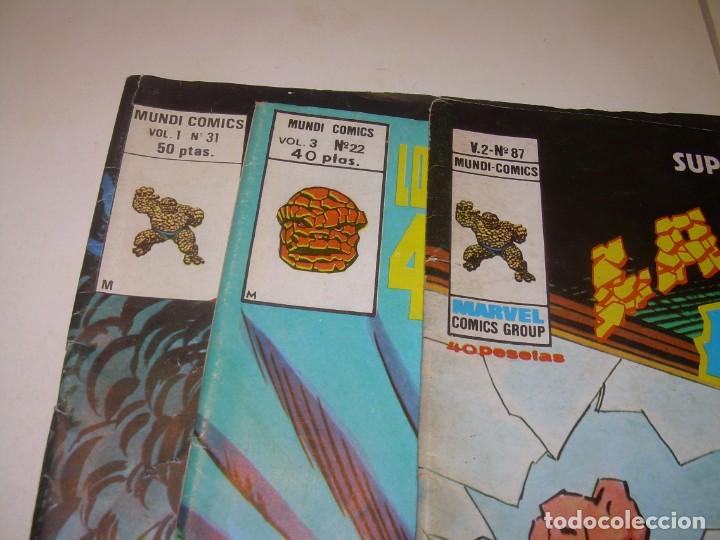 C&oacute;mics: TRES COMICS .......LA COSA Y LOS 4 FANTASTICOS...A&Ntilde;O 1976/9 - Foto 6