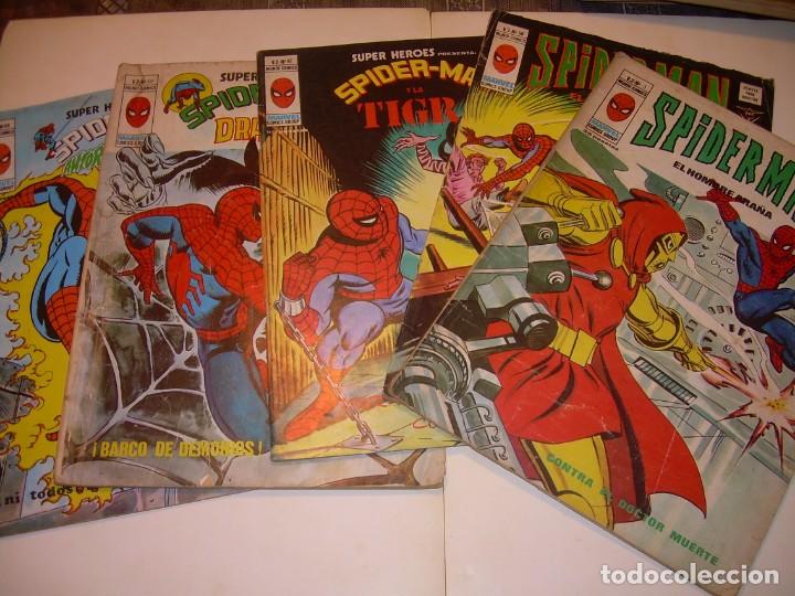 C&oacute;mics: CINCO COMICS .......SPIDER MAN...A&Ntilde;O 1978 - Foto 1