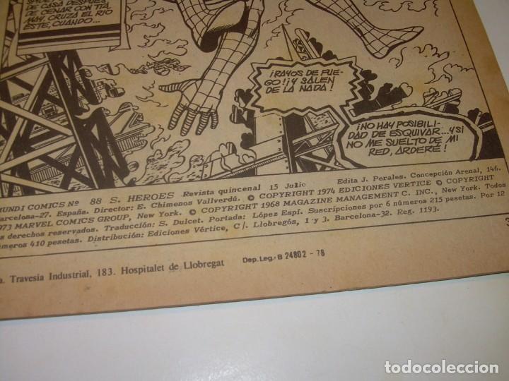 C&oacute;mics: CINCO COMICS .......SPIDER MAN...A&Ntilde;O 1978 - Foto 7