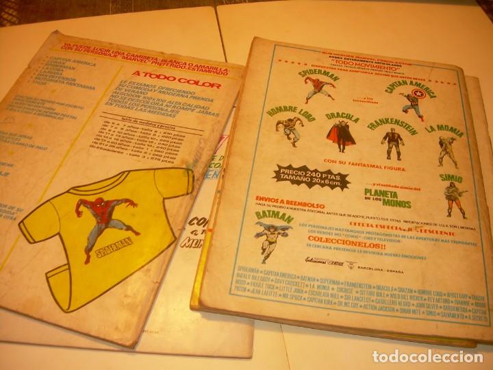 C&oacute;mics: CINCO COMICS .......SPIDER MAN...A&Ntilde;O 1978 - Foto 8