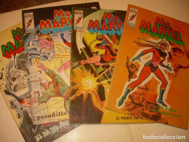 C&oacute;mics: CUATRO COMICS .......MS. MARVEL...A&Ntilde;O 1978 - Foto 1