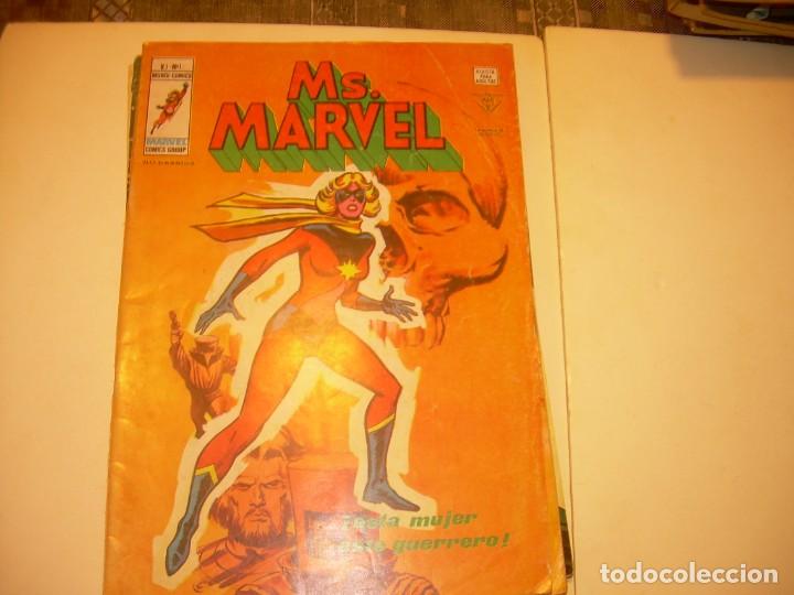 C&oacute;mics: CUATRO COMICS .......MS. MARVEL...A&Ntilde;O 1978 - Foto 2