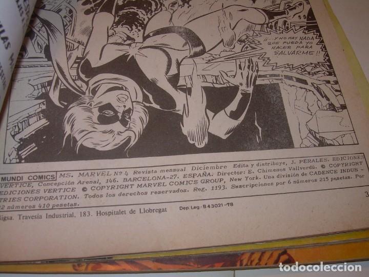 C&oacute;mics: CUATRO COMICS .......MS. MARVEL...A&Ntilde;O 1978 - Foto 7