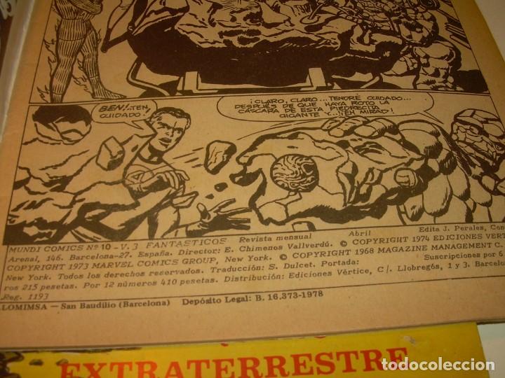 C&oacute;mics: TRES COMICS .......LOS 4 FANTASTICOS...A&Ntilde;O 1978 - Foto 7