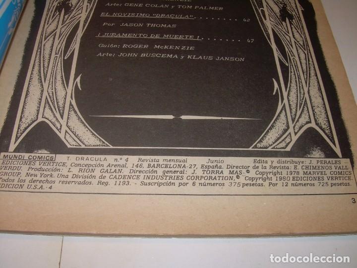 C&oacute;mics: COMIC .......LA TUMBA DE DRACULA...A&Ntilde;O 1980 - Foto 4