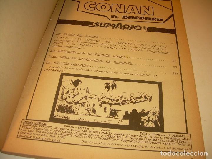 C&oacute;mics: COMIC .N&ordm;. EXTRA (MUCHAS PAGINAS)........CONAN EL BARBARO...A&Ntilde;O 1980 - Foto 4