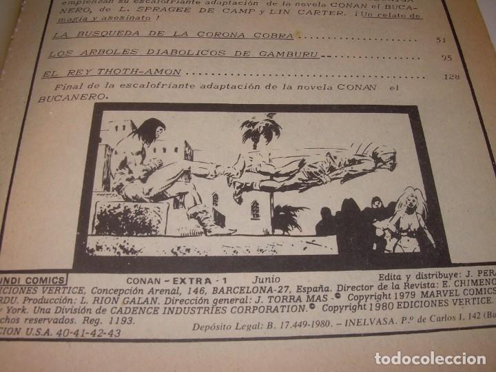 C&oacute;mics: COMIC .N&ordm;. EXTRA (MUCHAS PAGINAS)........CONAN EL BARBARO...A&Ntilde;O 1980 - Foto 5