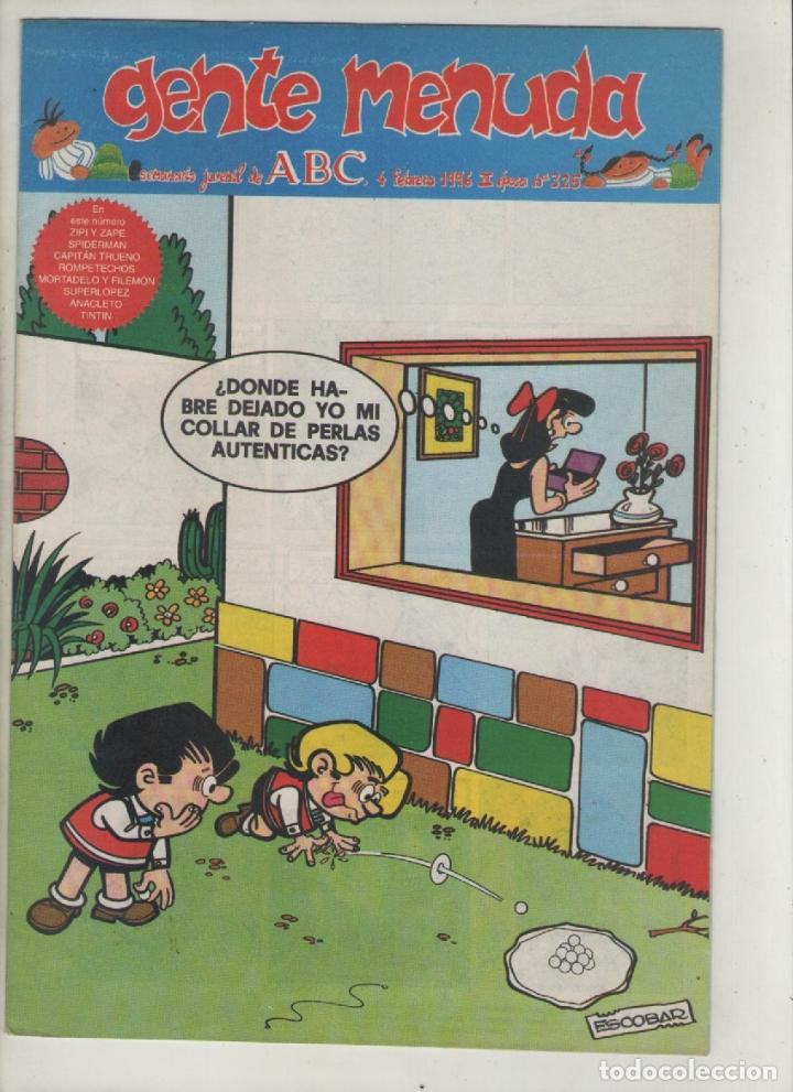C&oacute;mics: gente menuda.el periodico abc-a&ntilde;o1991-color-formato grapa-n&ordm; 325