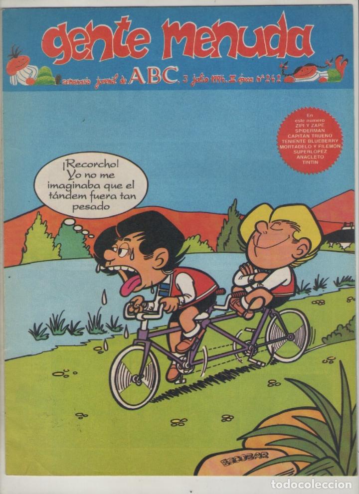 C&oacute;mics: gente menuda.el periodico abc-a&ntilde;o1991-color-formato grapa-n&ordm; 242