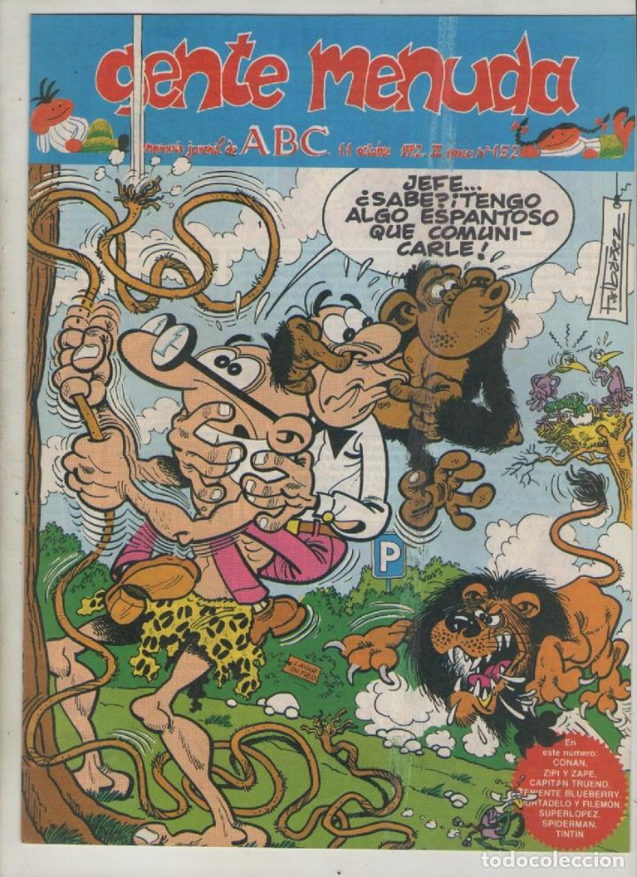 C&oacute;mics: gente menuda.el periodico abc-a&ntilde;o1991-color-formato grapa-n&ordm; 152