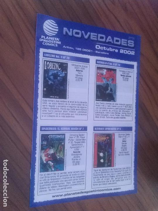 Comics: BOLET&Iacute;N DE NOVEDADES DE PLANETA 18. OCTUBRE 2002. BUEN ESTADO. RARO