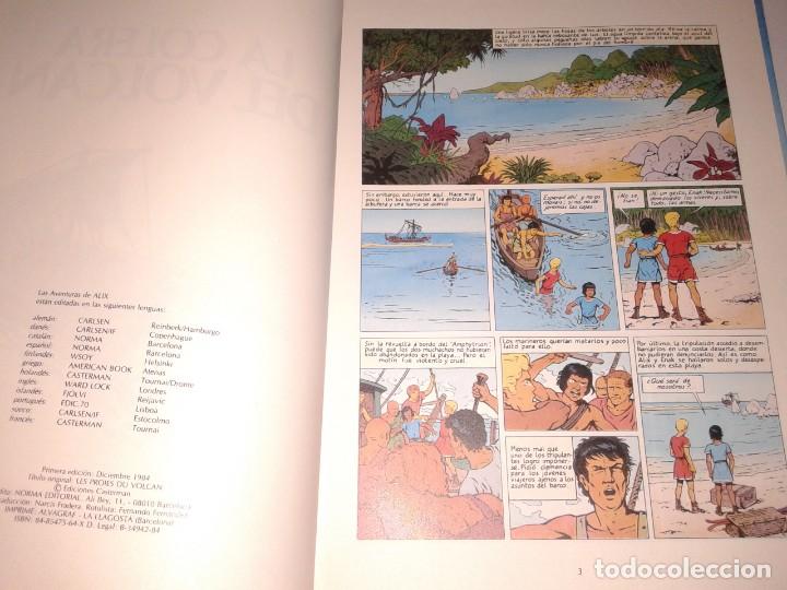 C&oacute;mics: ALIX, LA COLERA DEL VOLCAN, 1984, 1&ordf; EDICION - Foto 2