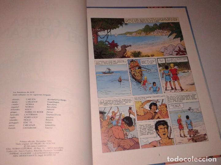 C&oacute;mics: ALIX, LA COLERA DEL VOLCAN, 1984, 1&ordf; EDICION - Foto 3