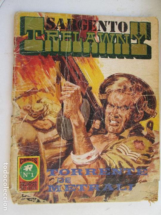 Cómics: SARGENTO TRELAWNY Nº 1 TORRENTE DE METRALLA. ROLLÁN 1973. SERIE ROJA Nº 11