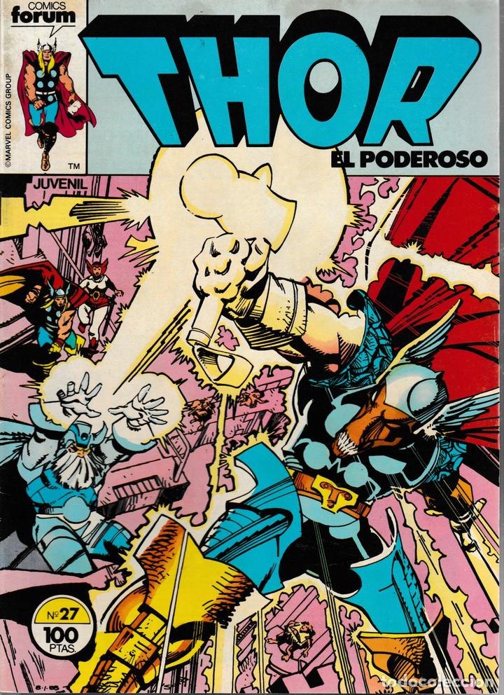 C&oacute;mics: Thor El Poderoso. Forum 1983. N&ordm; 27 - Foto 1