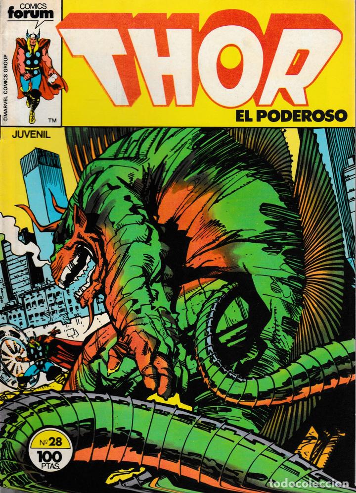 C&oacute;mics: Thor El Poderoso. Forum 1983. N&ordm; 28 - Foto 1