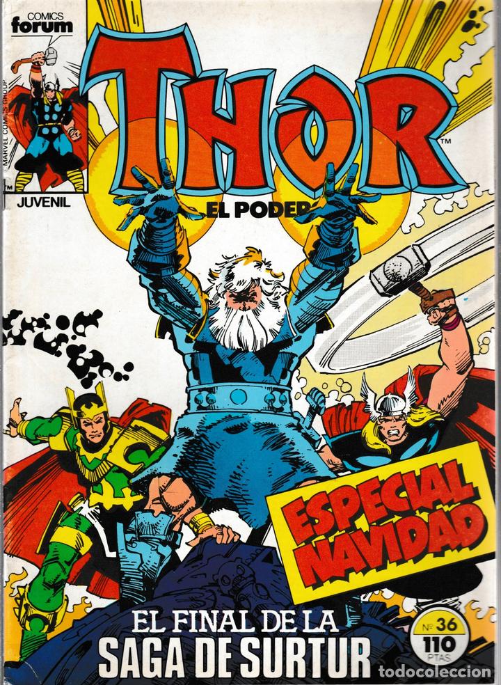 C&oacute;mics: Thor El Poderoso. Forum 1983. N&ordm; 36 - Foto 1