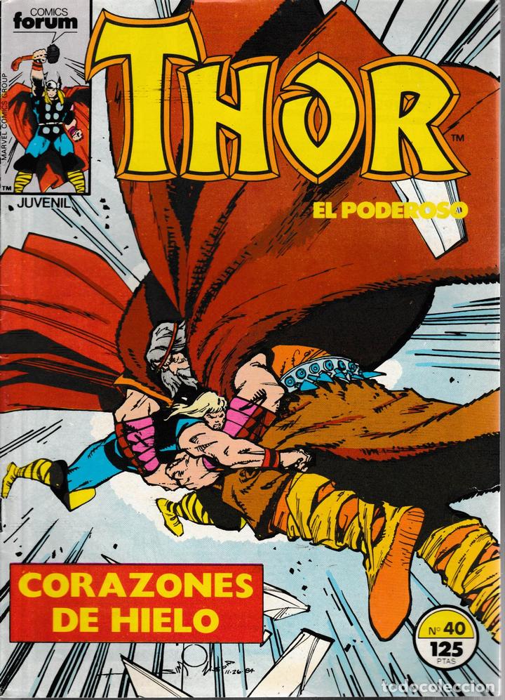 C&oacute;mics: Thor El Poderoso. Forum 1983. N&ordm; 40 - Foto 1