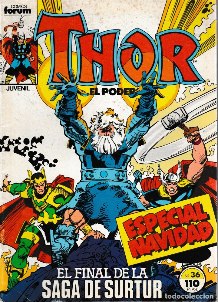 C&oacute;mics: Thor El Poderoso. Forum 1983. N&ordm; 36 - Foto 1