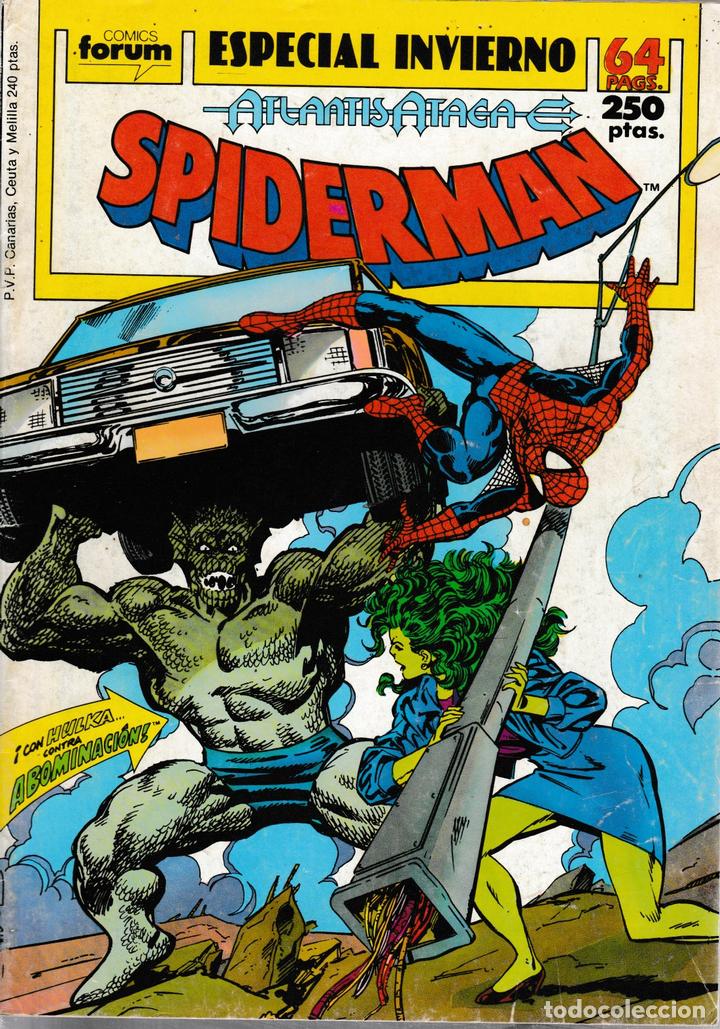 C&oacute;mics: Spiderman. Forum 1983. Extra 10 Especial Invierno 1989 - Foto 1