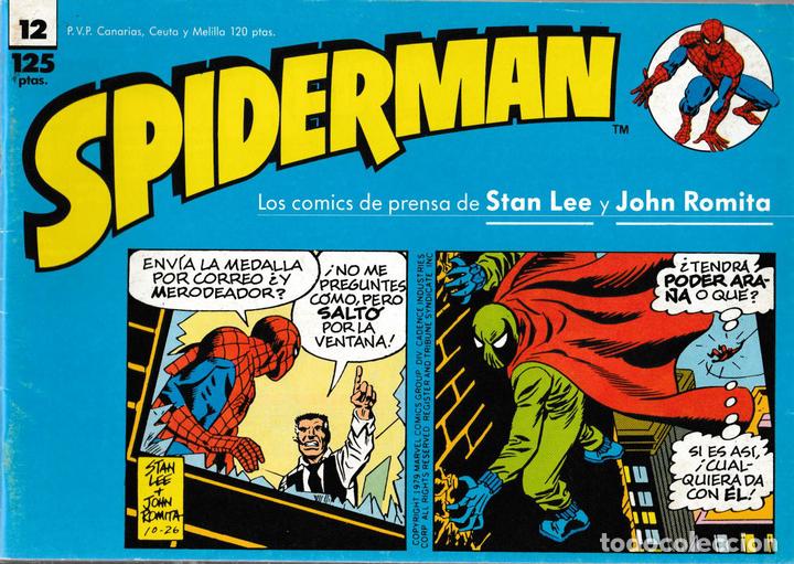 C&oacute;mics: Spiderman. Forum 1989. Las daily-strip comics. N&ordm; 12 - Foto 1