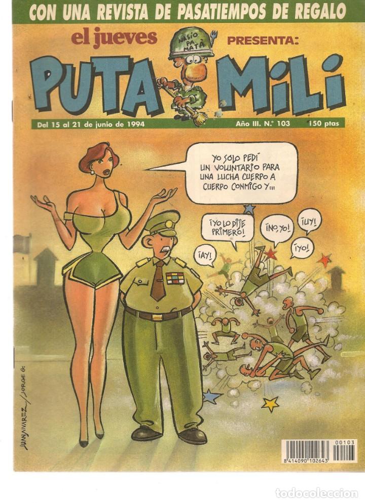 C&oacute;mics: PUTA MILI. N&ordm; 103. 21 JUNIO 1994. (ST/B3) - Foto 1