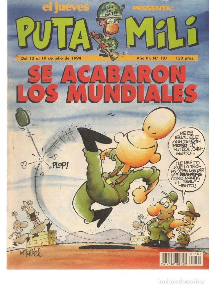C&oacute;mics: PUTA MILI. N&ordm; 107. 19 JULIO 1994. (ST/B3) - Foto 1