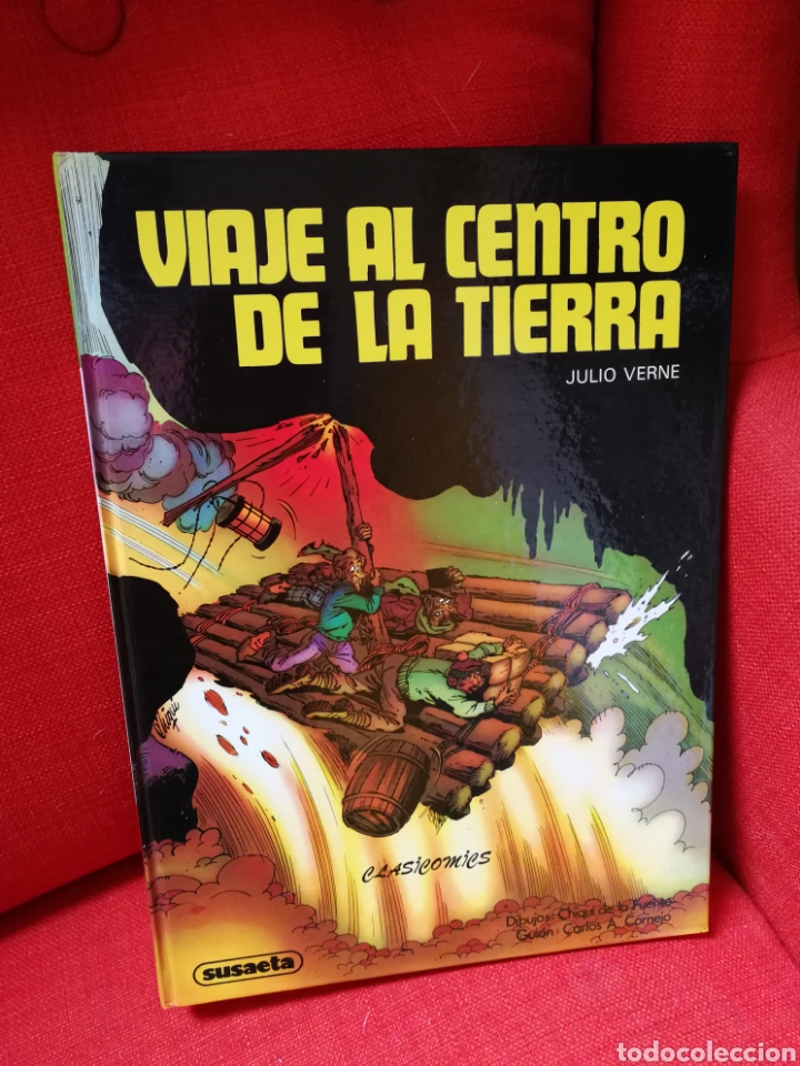 C&oacute;mics: VIAJE AL CENTRO DE LA TIERRA.CLASICOMICS.SUSAETA - Foto 1