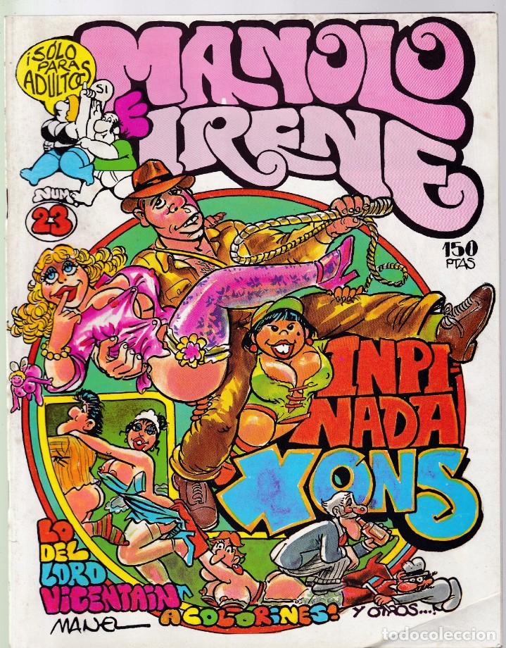 C&oacute;mics: MANOLO E IRENE - N&ordm; 23 - 150 PTS. - 1982 - Foto 1