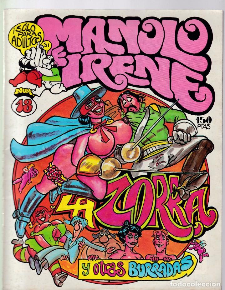 C&oacute;mics: MANOLO E IRENE - N&ordm; 18 - 150 PTS. - Foto 1