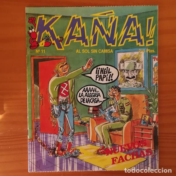 Comics: KA&Ntilde;A 11, MIKAELO, MAMERTO, L'AVI RICARD SOLER, RAMIS, SALVA... IRU 1991