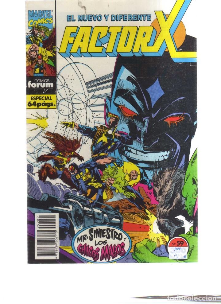 Comics: FACTOR X EL NUEVO Y DIFERENTE N,59