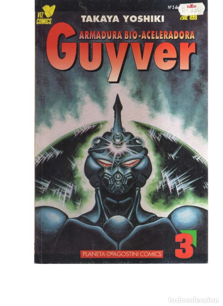 Comics: GUYVER ARMADURA BIO- ACELEBRADORA TAKAYA YOSHIKI N,3 DE 6