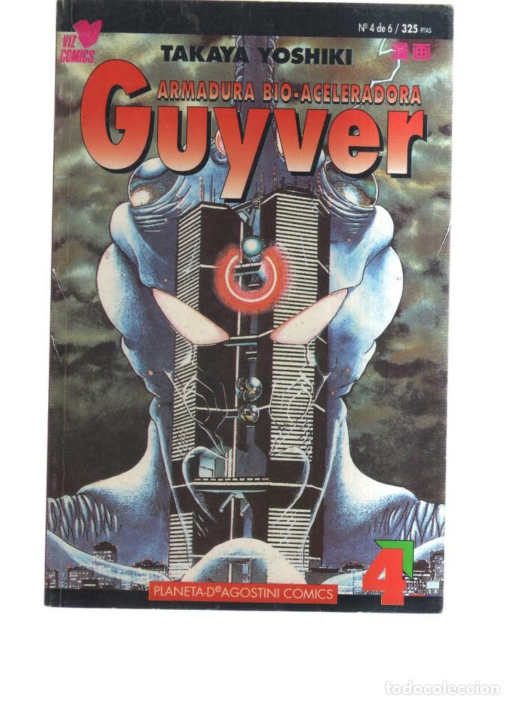 Comics: GUYVER ARMADURA BIO - ACELERADORA TAKAYA YOSHIKI N,4 DE 6