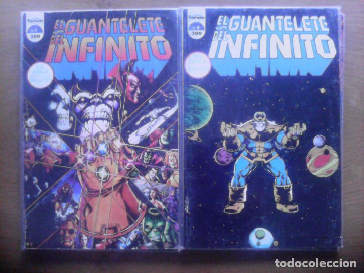 C&oacute;mics: El Guantelete del Infinito. Colecci&oacute;n completa. - Foto 1