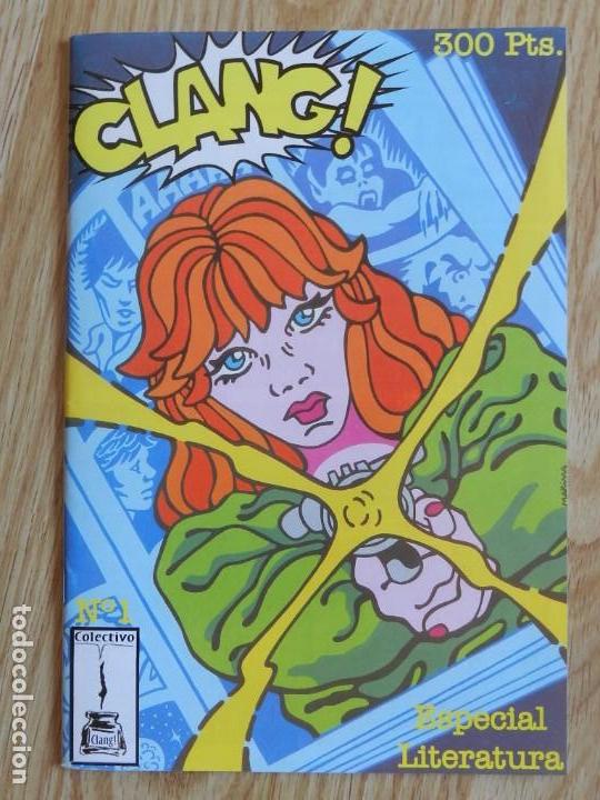 Comics: Fanzine Clang! Especial literatura n&ordm;1 Colectivo Valencia a&ntilde;o 1999 2000 fancine