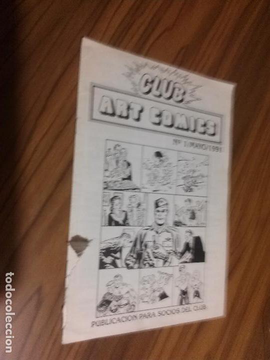 Fumetti: CLUB ART COMICS 1. BOLETIN MAYO 1991. GRAPA. DIFICIL DE CONSEGUIR