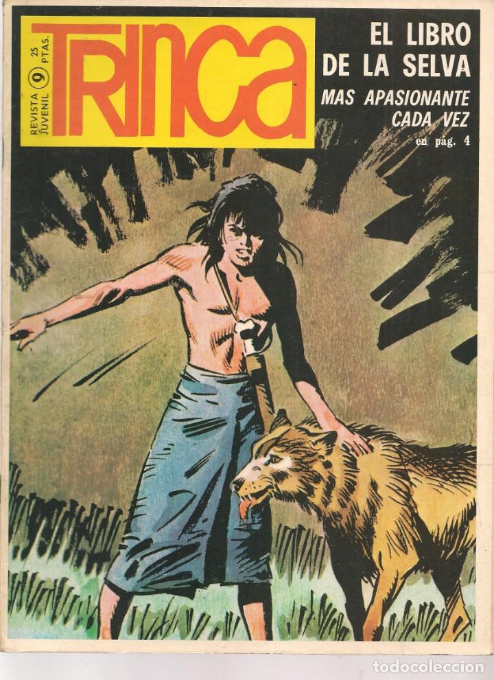 C&oacute;mics: TRINCA. N&ordm; 9. EL LIBRO DE LA SELVA. DONCEL 1971. (RF.MA) C/4. - Foto 1
