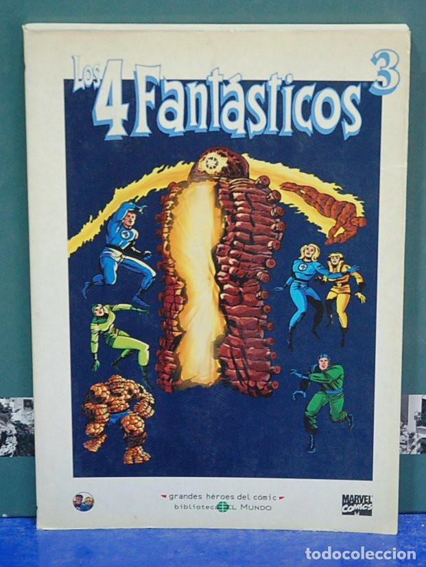 C&oacute;mics: Los 4 fantasticos, num. 3. Biblioteca El Mundo - Foto 1