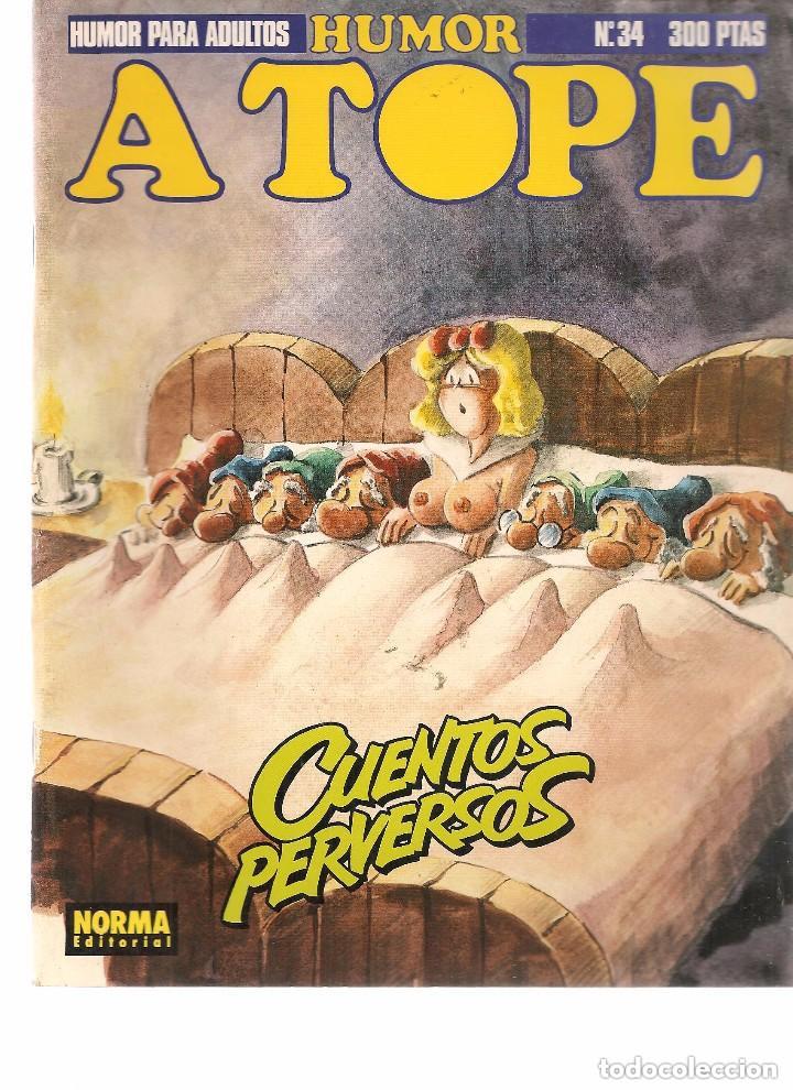 Fumetti: A TOPE N&ordm; 34.PUBLICACION PARA ADULTOS.EDITA NORMA.(1952) pedido m&iacute;nimo 10&euro;