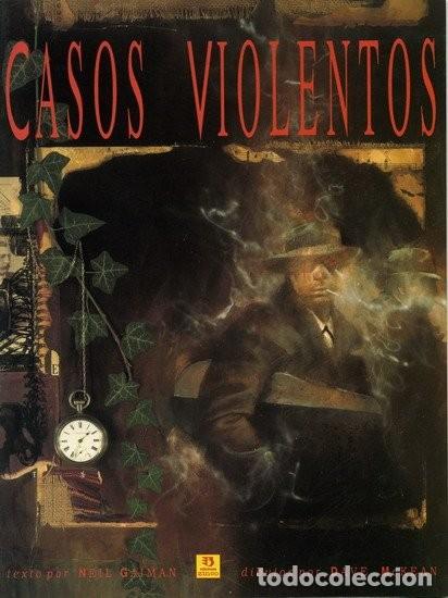 C&oacute;mics: CASOS VIOLENTOS - NEIL GAIMAN Y DAVE McKEAN - ZINCO - Foto 1