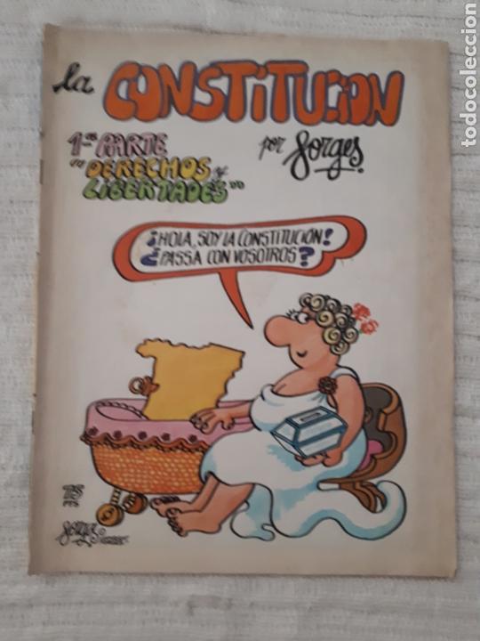 C&oacute;mics: La Constituci&oacute;n por Forges. Parte I. 1978. - Foto 1
