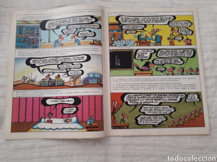 C&oacute;mics: La Constituci&oacute;n por Forges. Parte I. 1978. - Foto 2