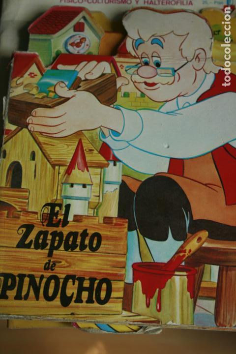 C&oacute;mics: EL ZAPATERO DE PINOCHO CUENTO TROQUELADO  CON CORDONES