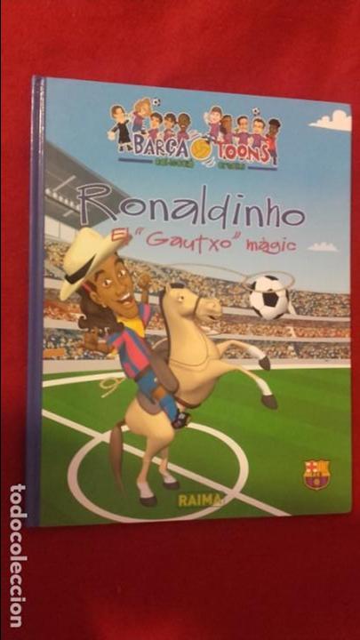 C&oacute;mics: RONALDIHO EL GAUTXO MAGIC - BAR&Ccedil;A TOONS - COL. CRACKS 1 - ED. RAIMA - CARTONE - EN CATALAN