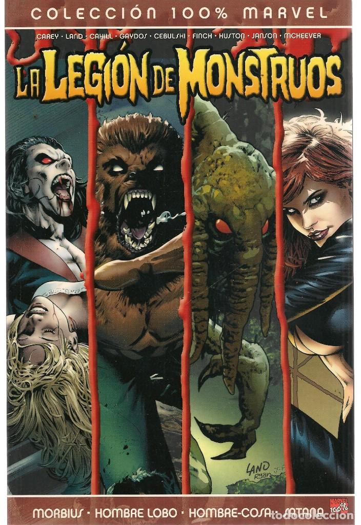 C&oacute;mics: 100% MARVEL. LA LEGI&Oacute;N DE MONSTRUOS. PANINI COMICS. (RF.MA) B/27