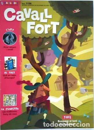 Fumetti: REVISTA  CAVALL  FORT  N&ordm; 1.136  ANY NOVEMBRE DEL  2009