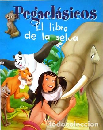 C&oacute;mics: CUENTOS  - PEGACLASICO - EL  LIBRO  DE LA  SELVA - SERVILIBRO - - Foto 1