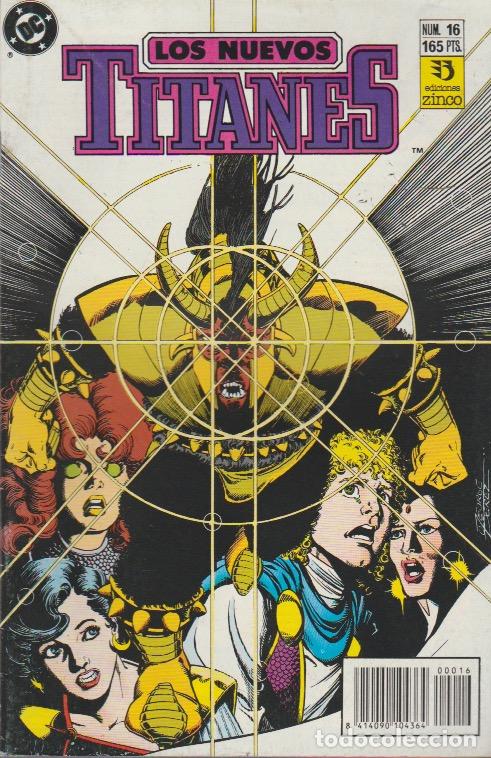 C&oacute;mics: Los Nuevos Titanes. Zinco 1989. N&ordm; 16 - Foto 1