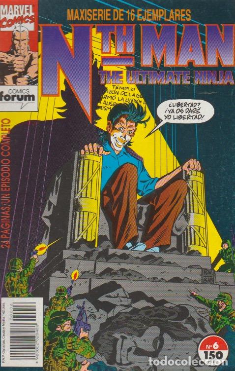 C&oacute;mics: Nth Man The ultimate ninja. Forum 1991. N&ordm; 6 - Foto 1